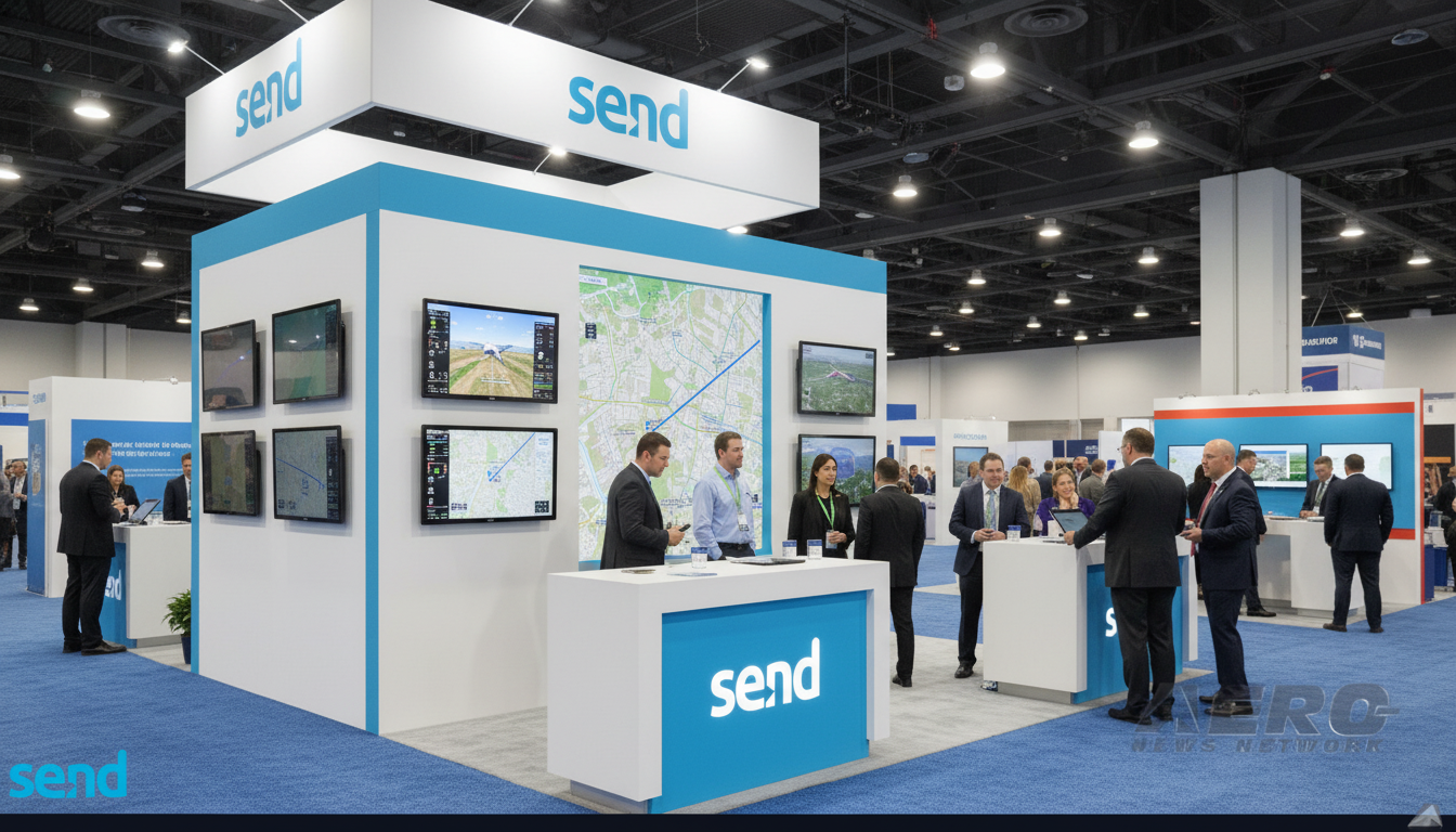 Send Aerospace booth at AEA 2026